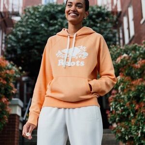 Roots Women's Vibrant Orange Hoodie